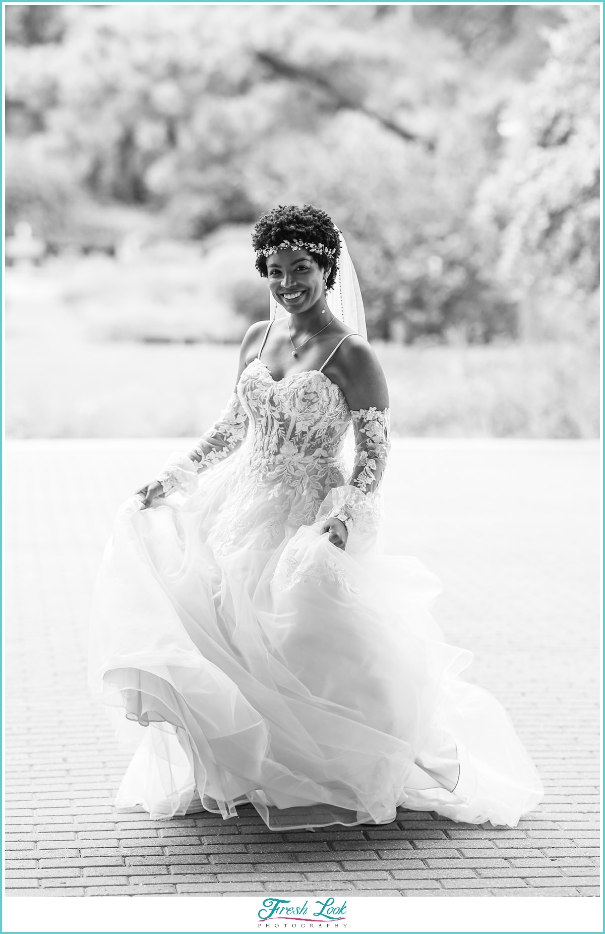 Twirling in the Wedding Dress