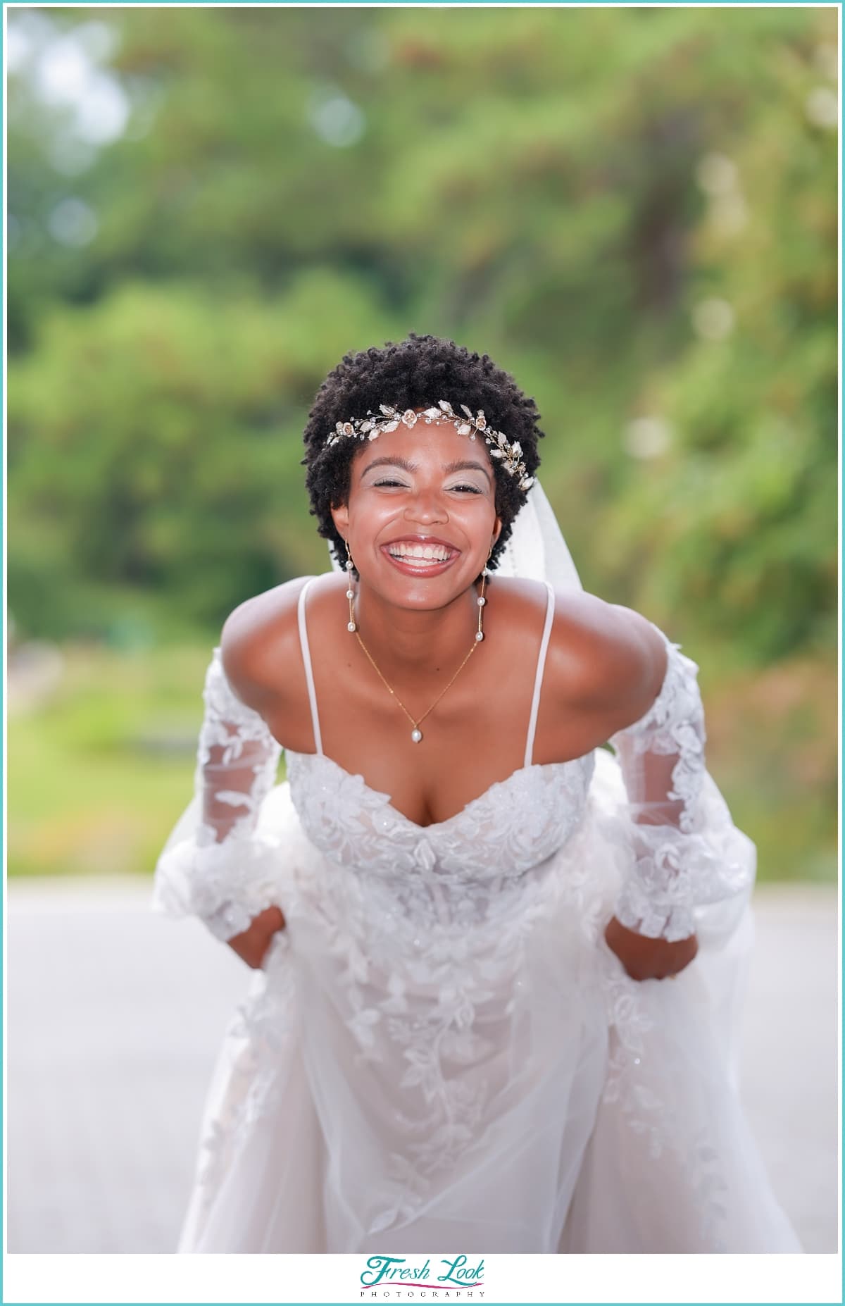 Joyful Happy Bride