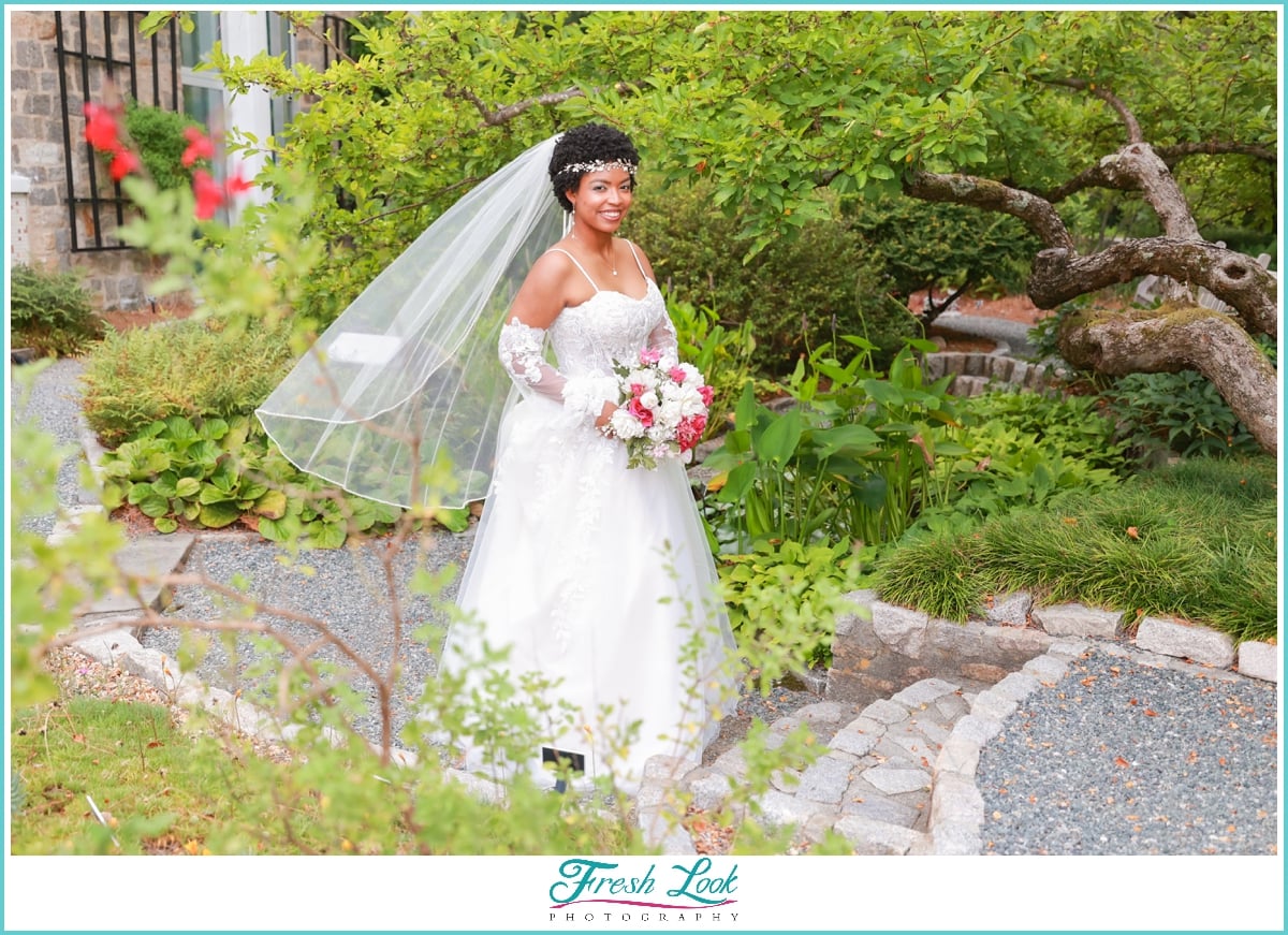 Garden Bridal Portrait Ideas