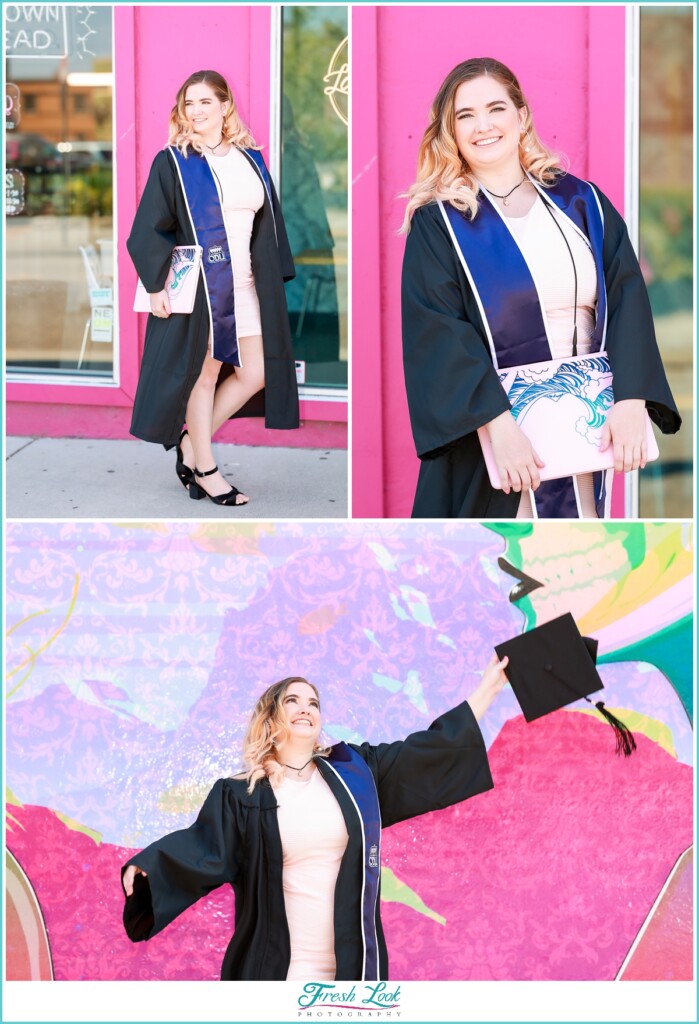 Getting Ready for Graduation Photoshoot - JudithsFreshLook.com