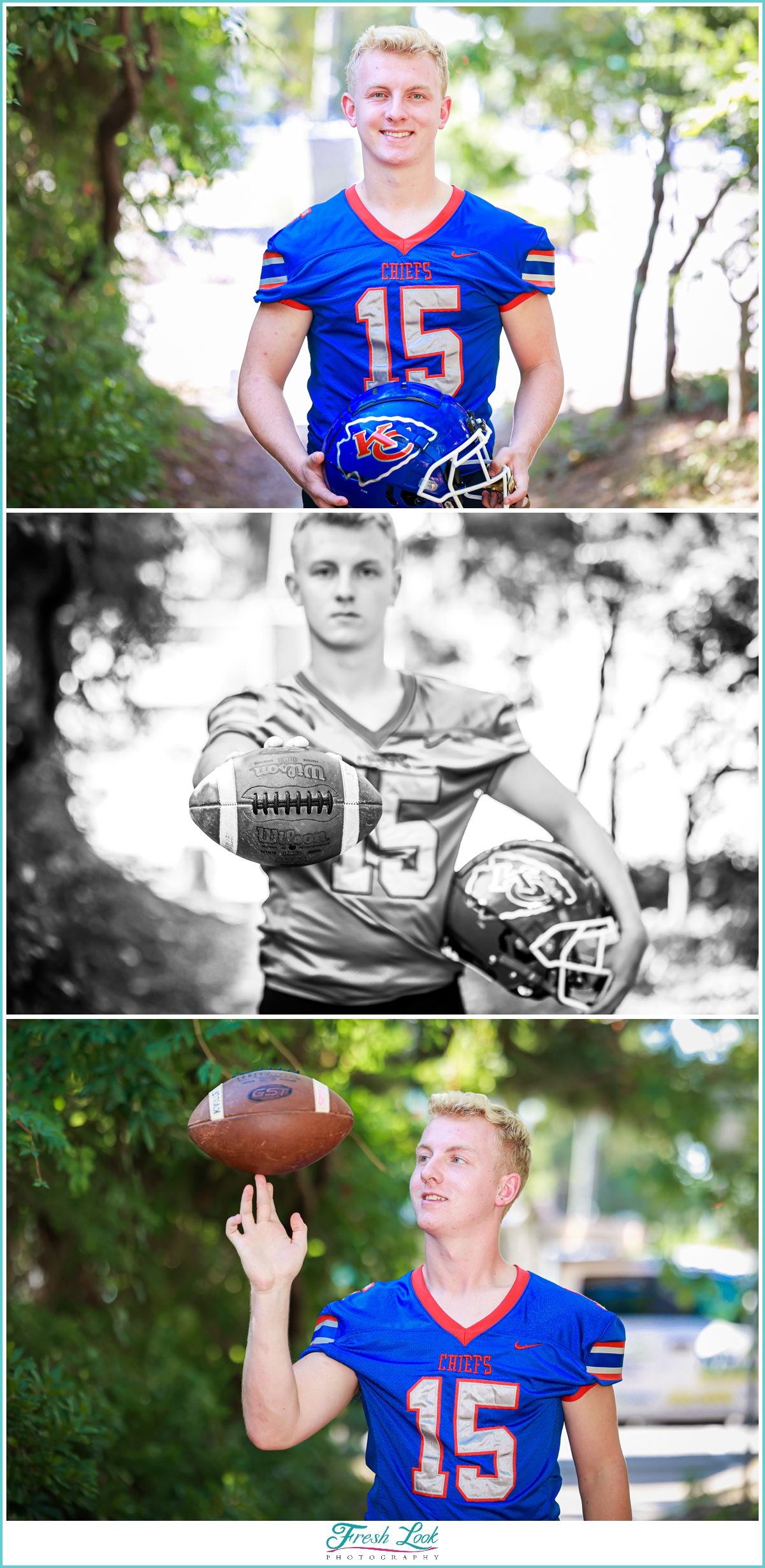 sports senior photoshoot ideas