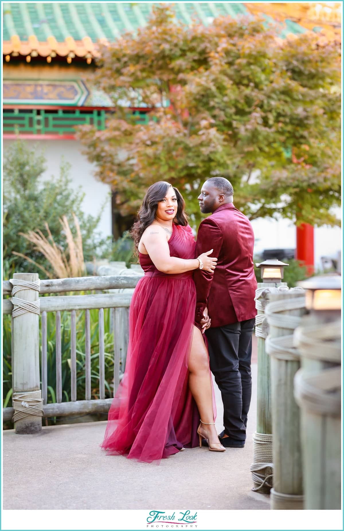 Classy Black Love Engagement Session