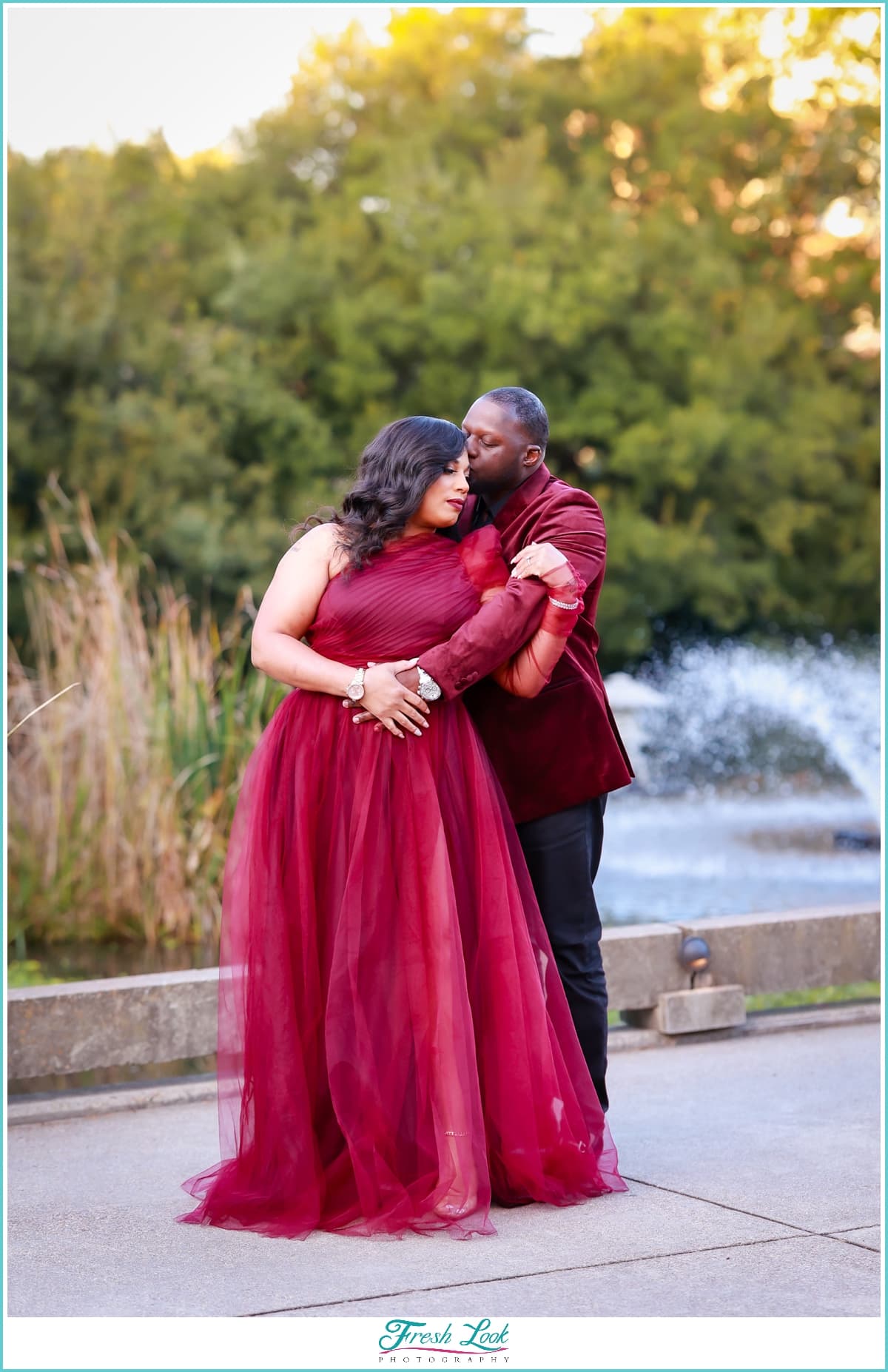 Romantic Black Couple Photoshoot