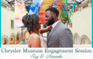 Chrysler Museum Engagement Session