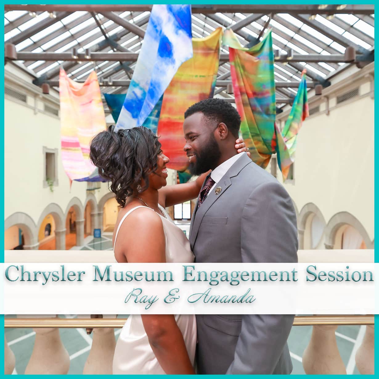 Chrysler Museum Engagement Session