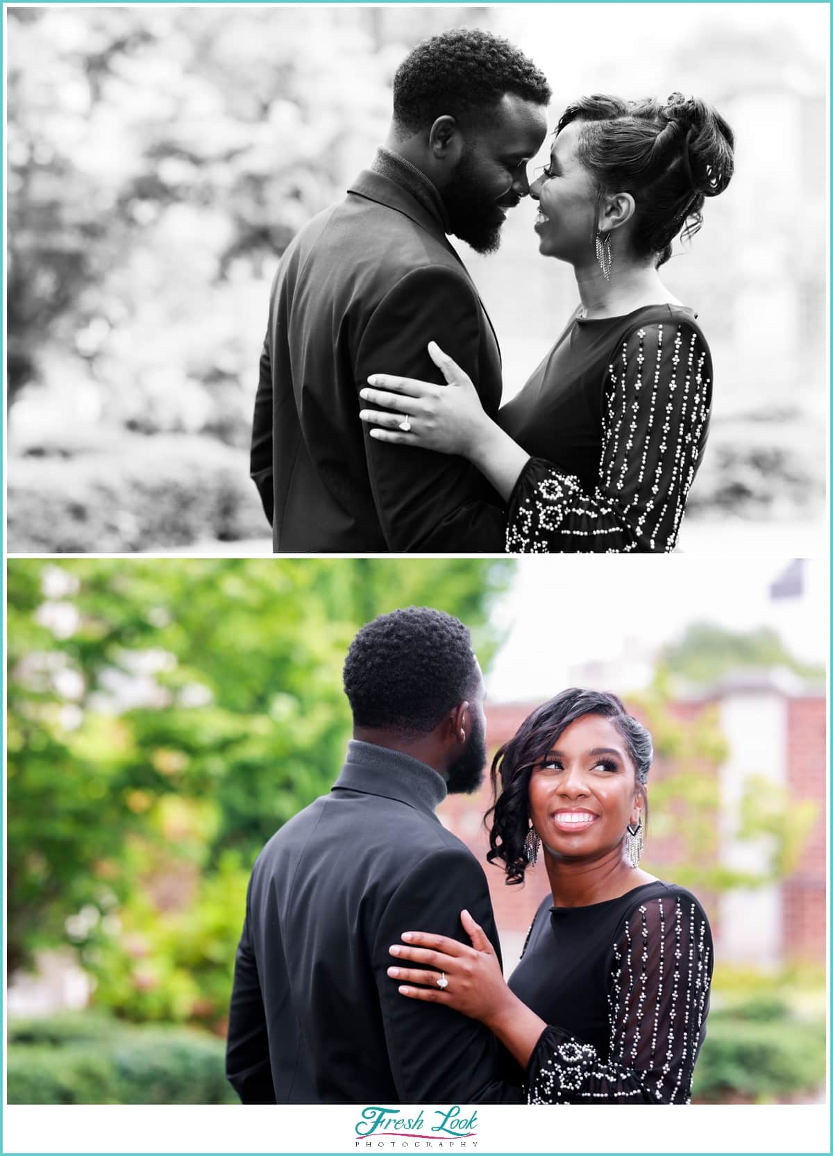 Downtown Norfolk engagement session