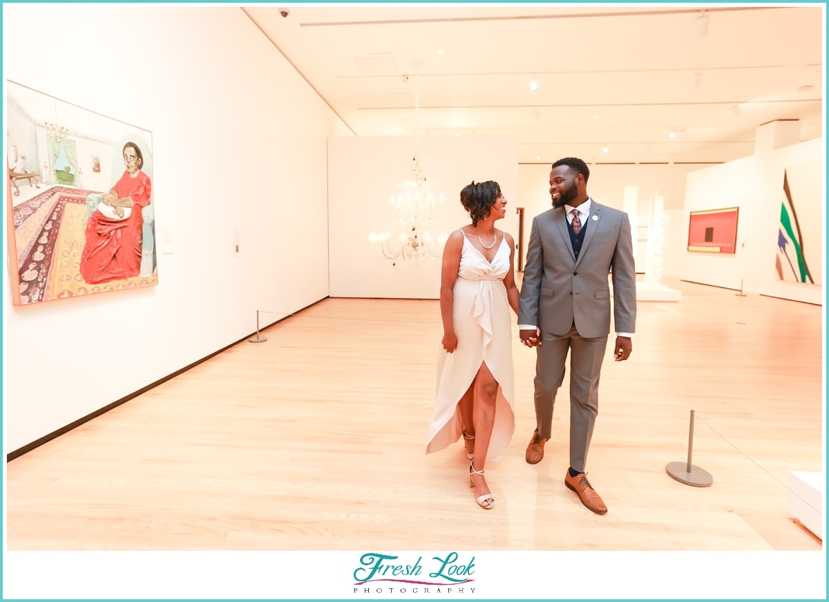 Museum Engagement Photoshoot