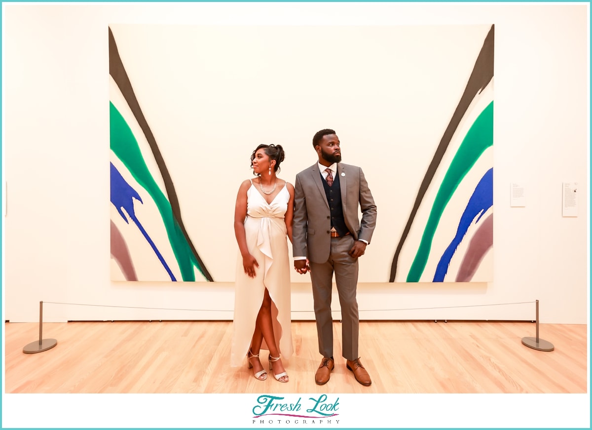 Chrysler Museum engagement photoshoot