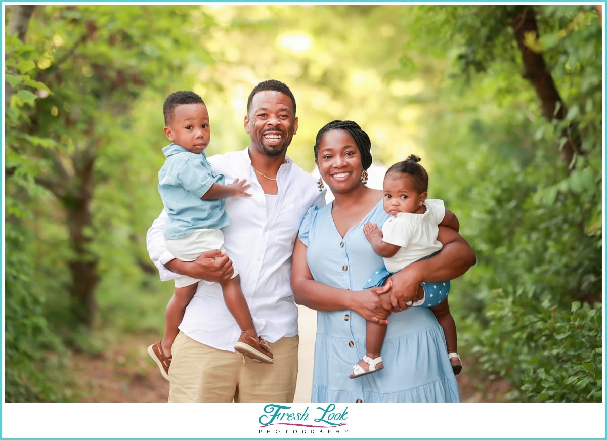 Black family love photoshoot