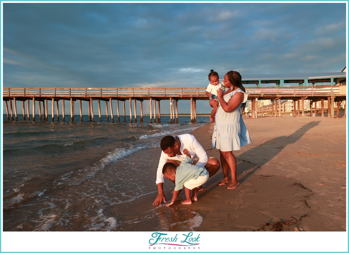 playing at Virginia Beach