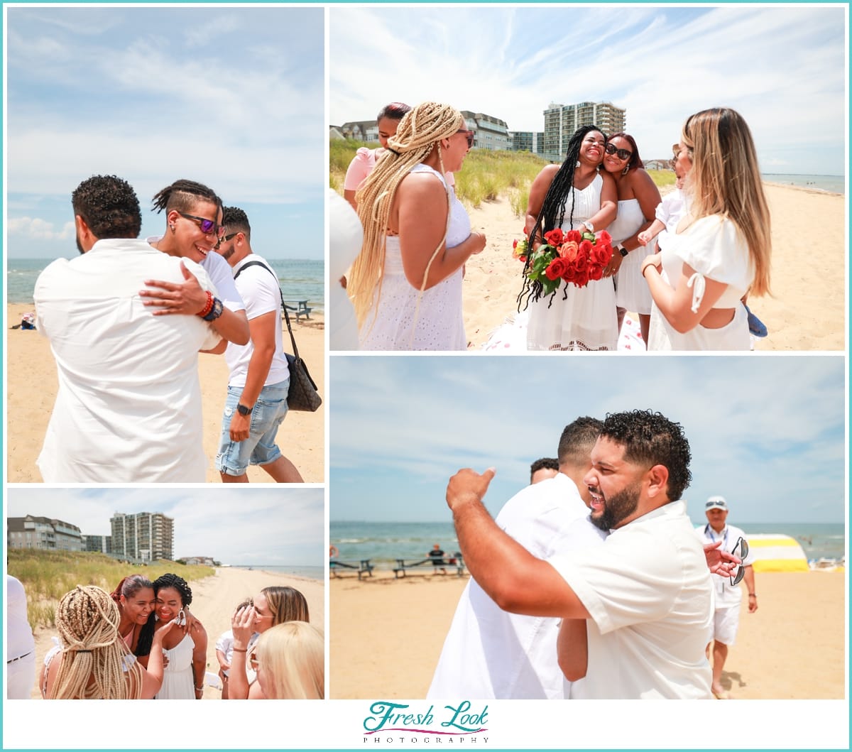 beachy surprise proposal Virginia Beach oceanfront