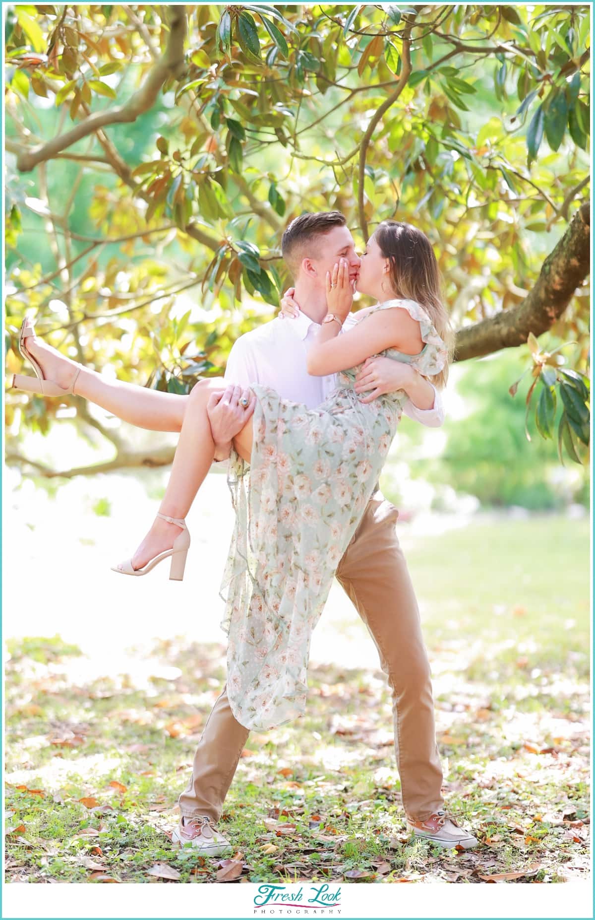 Dreamy Virginia Beach Engagement Photoshoot