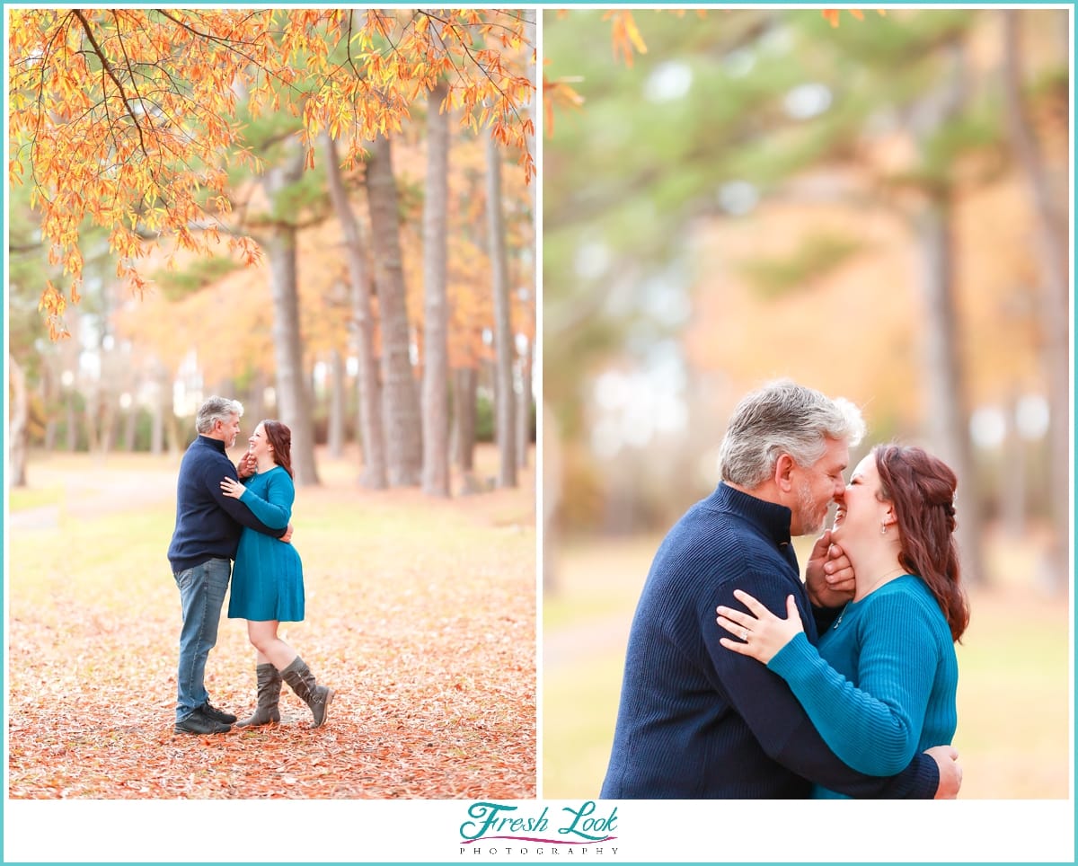 Dreamy Chesapeake Fall Engagement Session