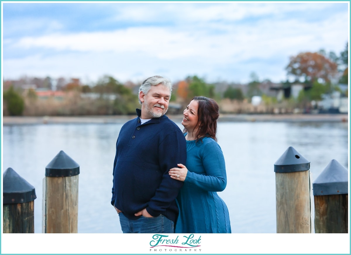 Romantic Nautical Engagement Session