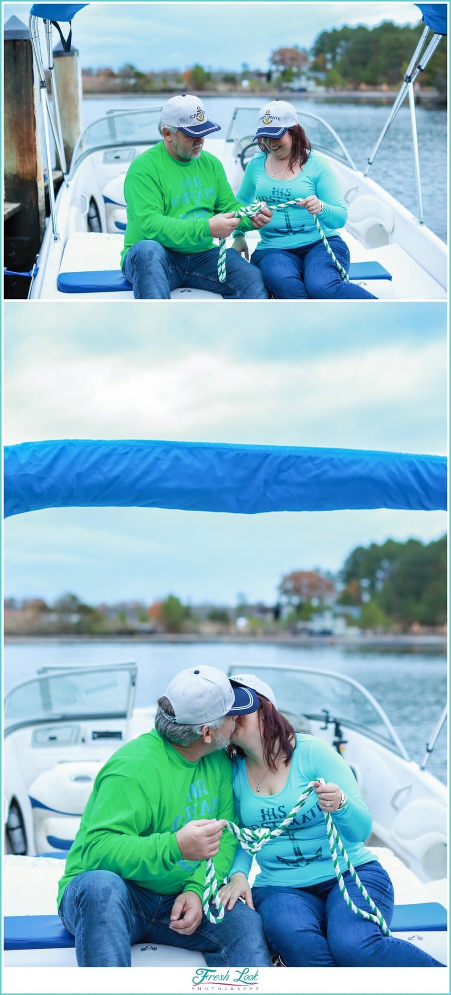 Chesapeake Locke Park Engagement Session on the Water