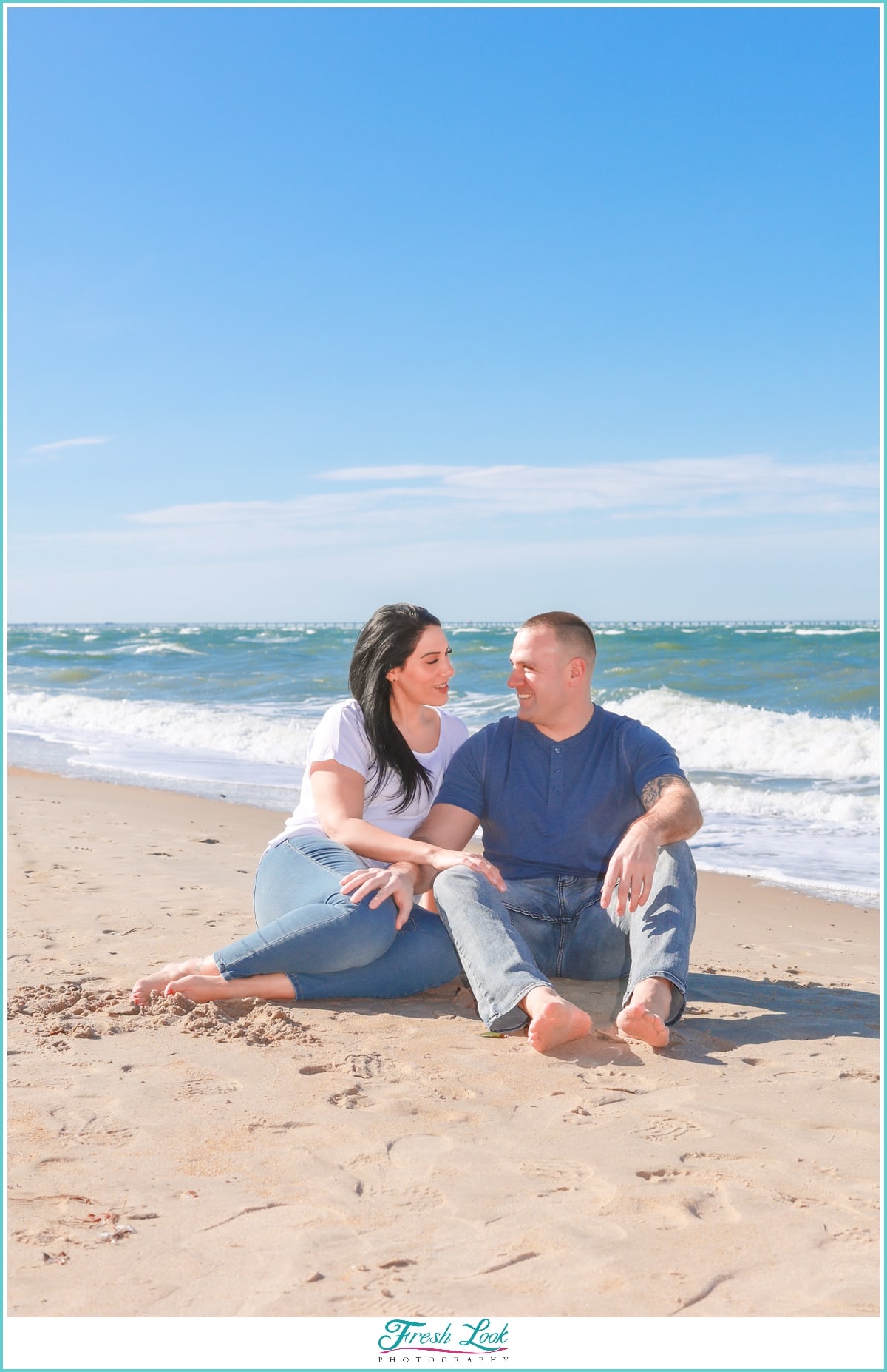 Romantic Couples Beach Photoshoot