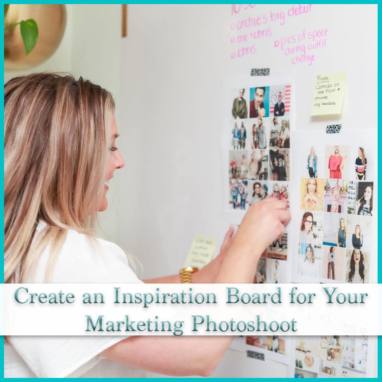 Create an Inspiration Board for Branding photoshoot