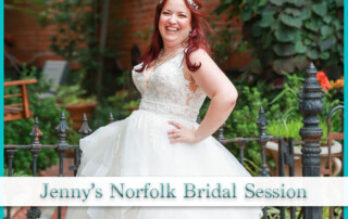 Downtown Norfolk Bridal Session