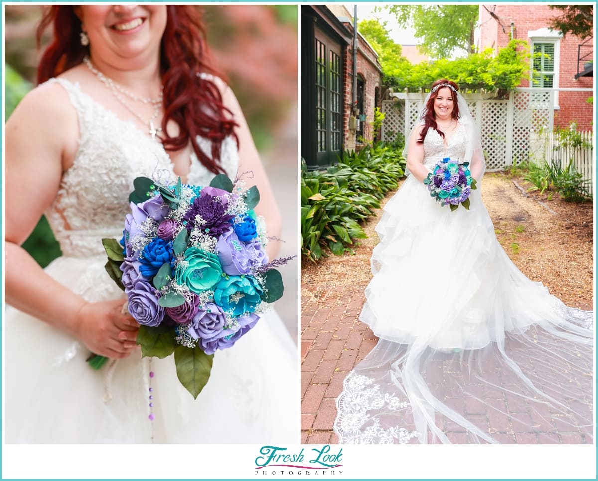 Cityscape bridal photoshoot in Norfolk