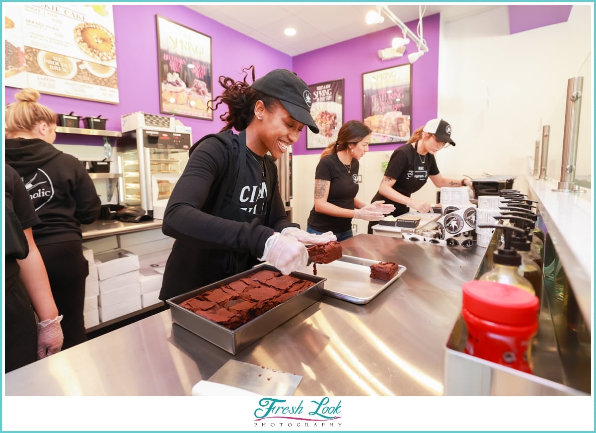 Cinnaholic personal branding photoshoot