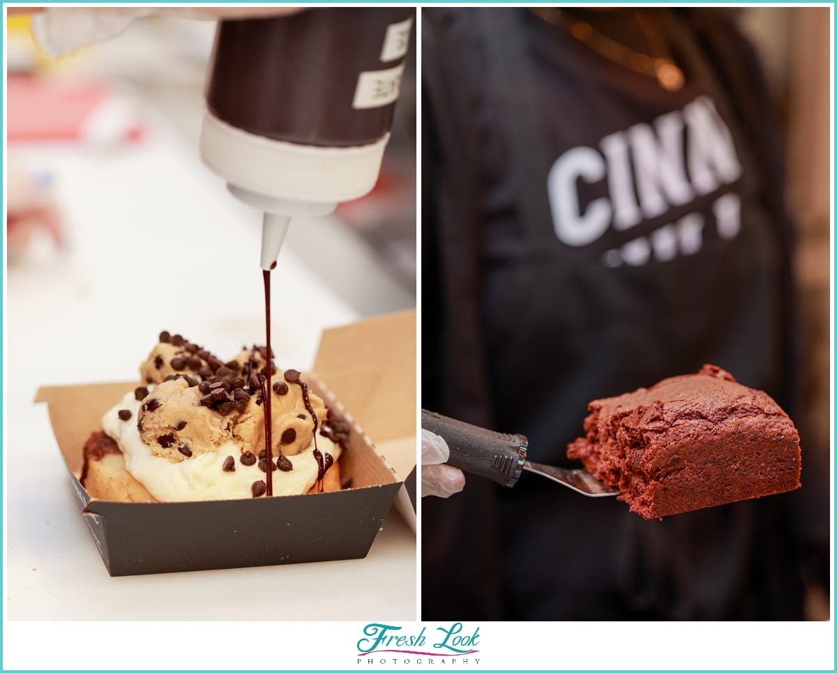 Cinnaholic Virginia Beach branding photoshoot