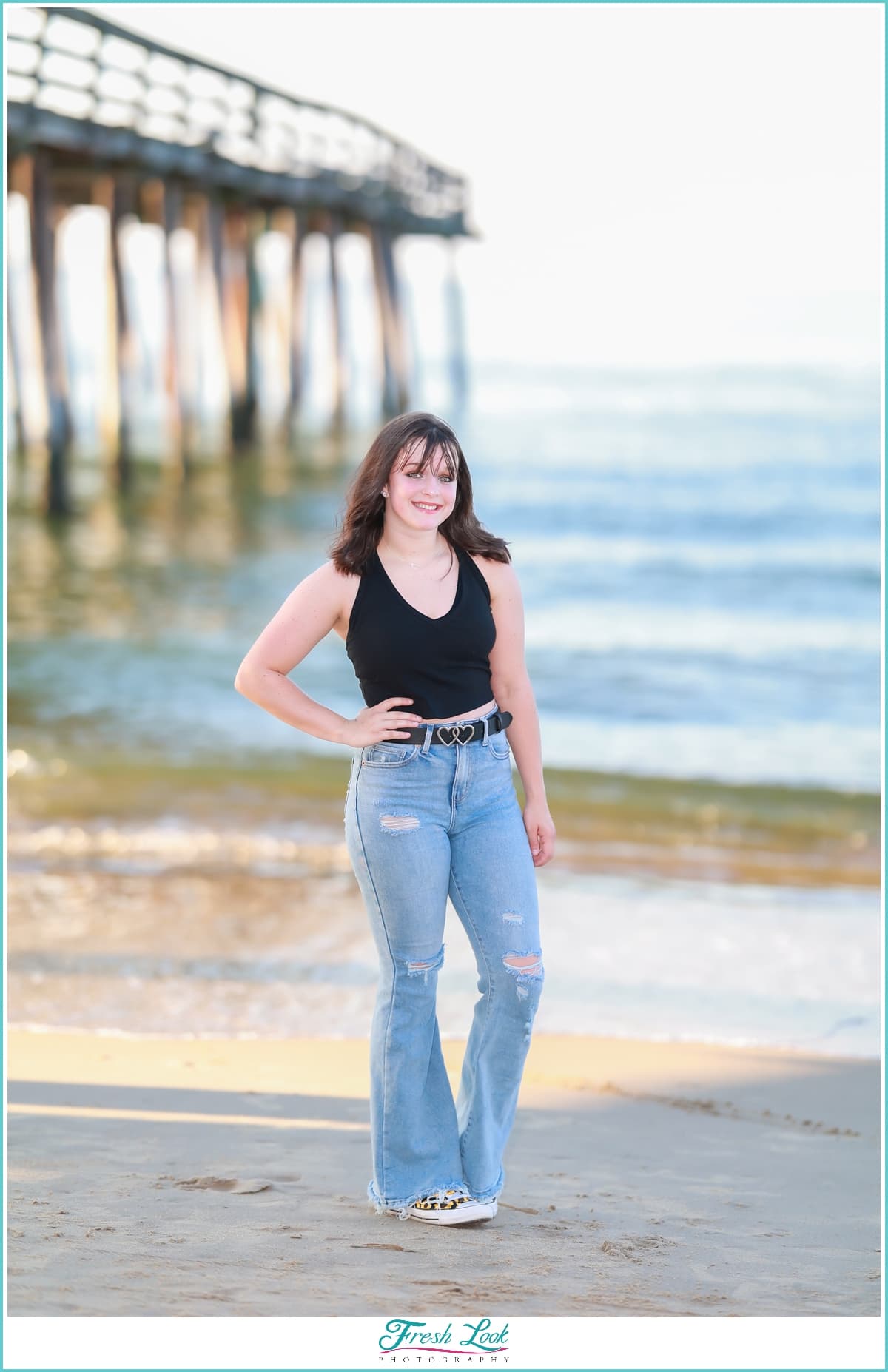 Beach Senior Photoshoot