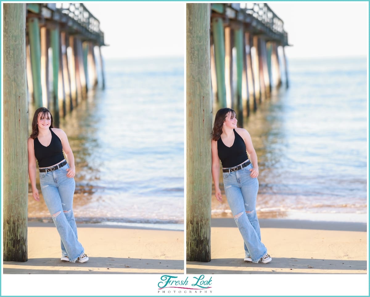 Beachy High School Senior Photoshoot