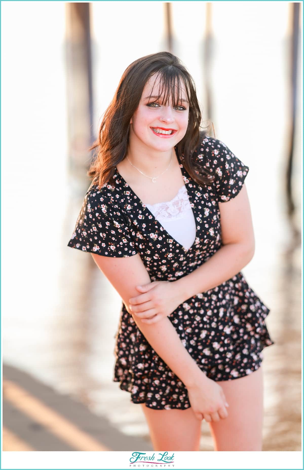 Lynnhaven Fishing Pier Senior Photo shoot