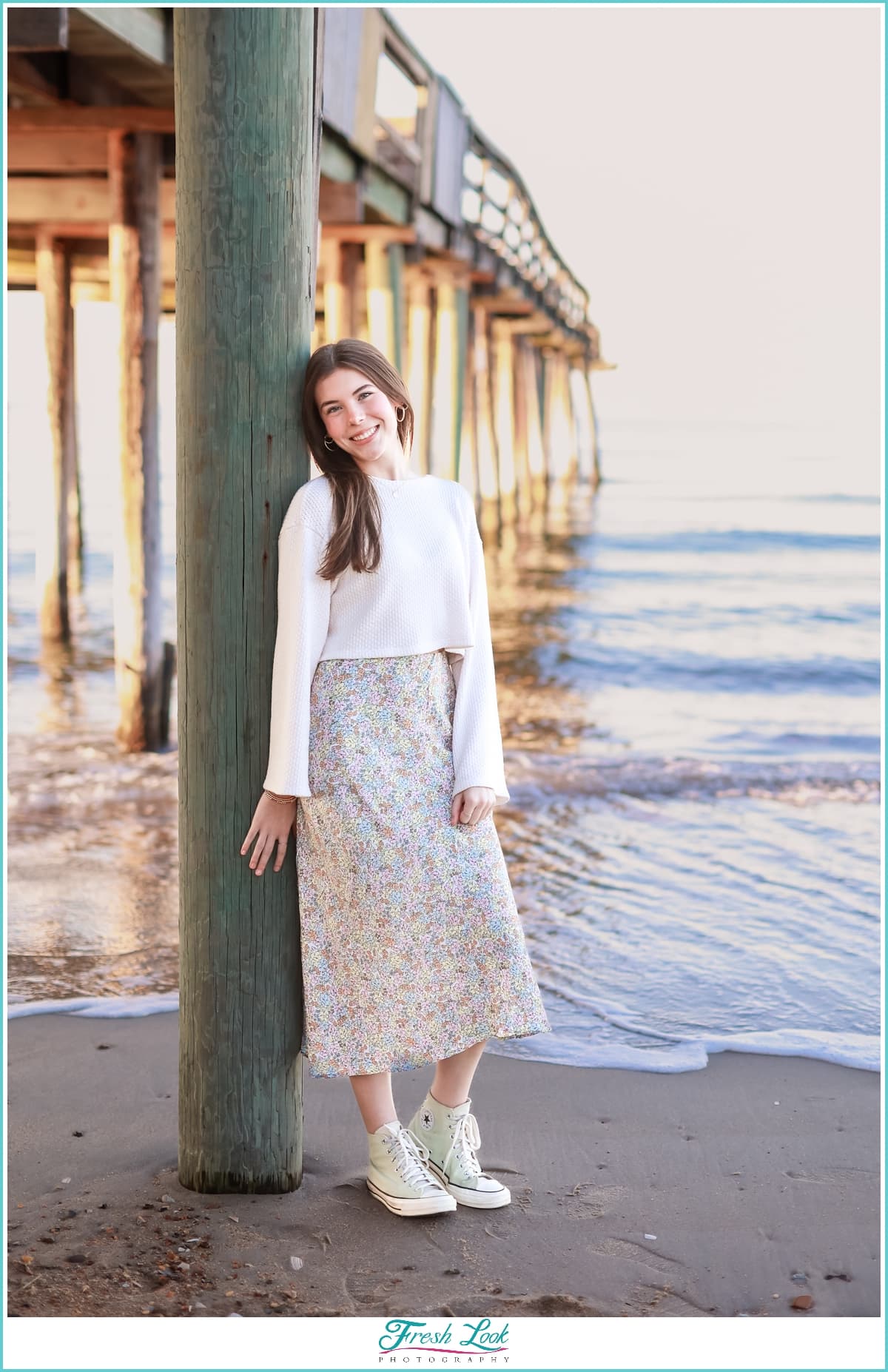 Senior Girl Beach Photoshoot