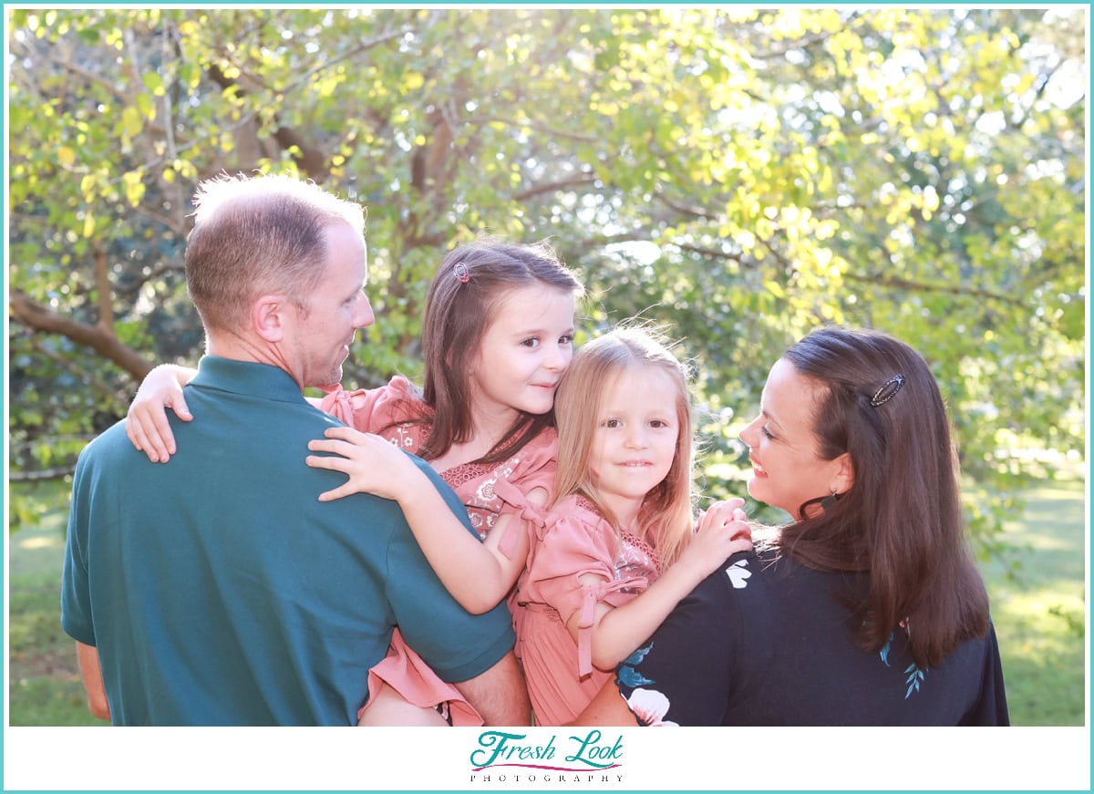 Family of Four Photoshoot