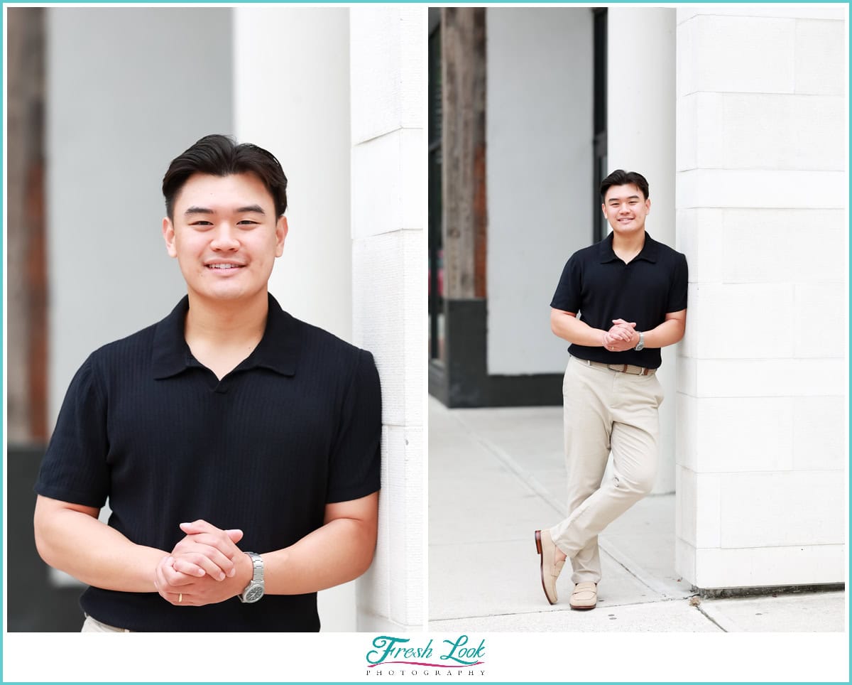 Neutral Background Headshot Ideas