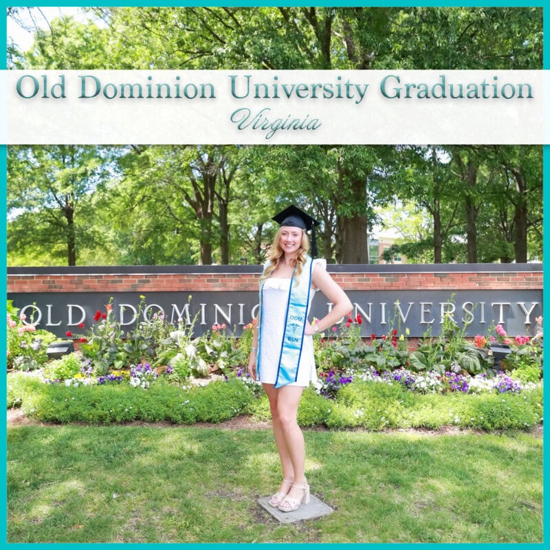Old Dominion Graduation Photos Virginia