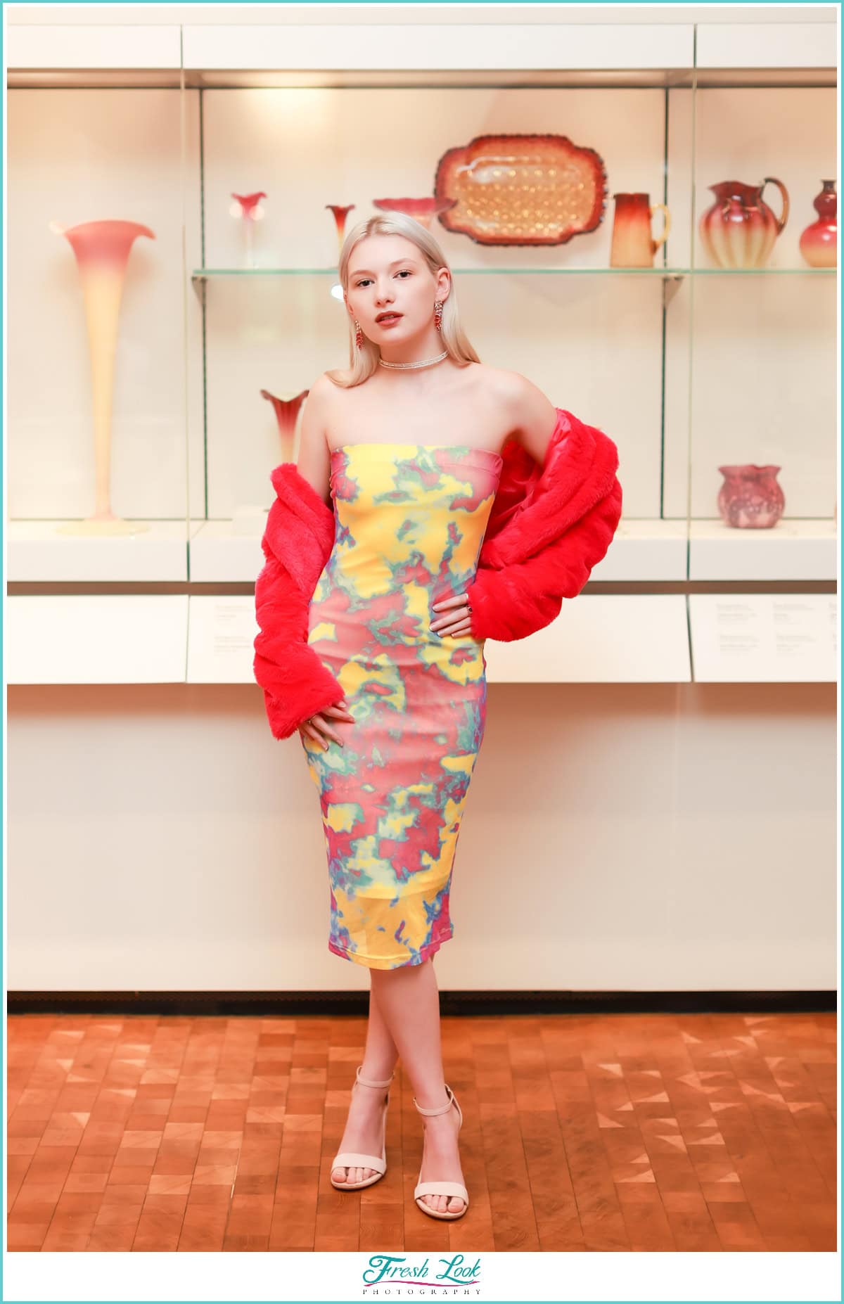 Chrysler Museum Fashion Photoshoot in Norfolk