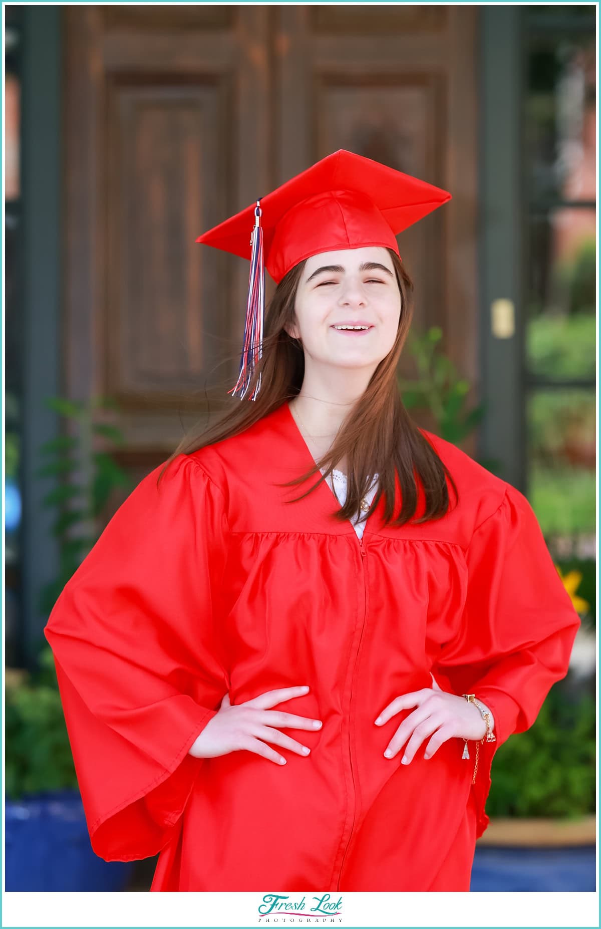 Cap and Gown Senior Photoshoot