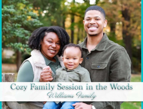Cozy Family Session in the Woods | Virginia Beach Family Photographer