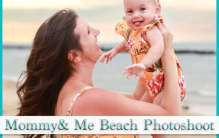 Mommy and Me Beach Photoshoot