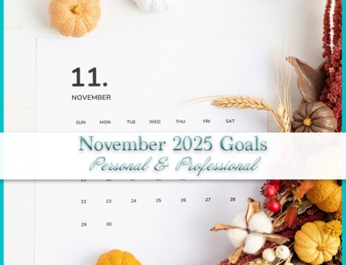 November 2025 Goals | Personal+Professional