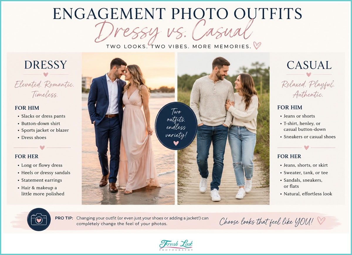 What to Wear for Engagement Photos