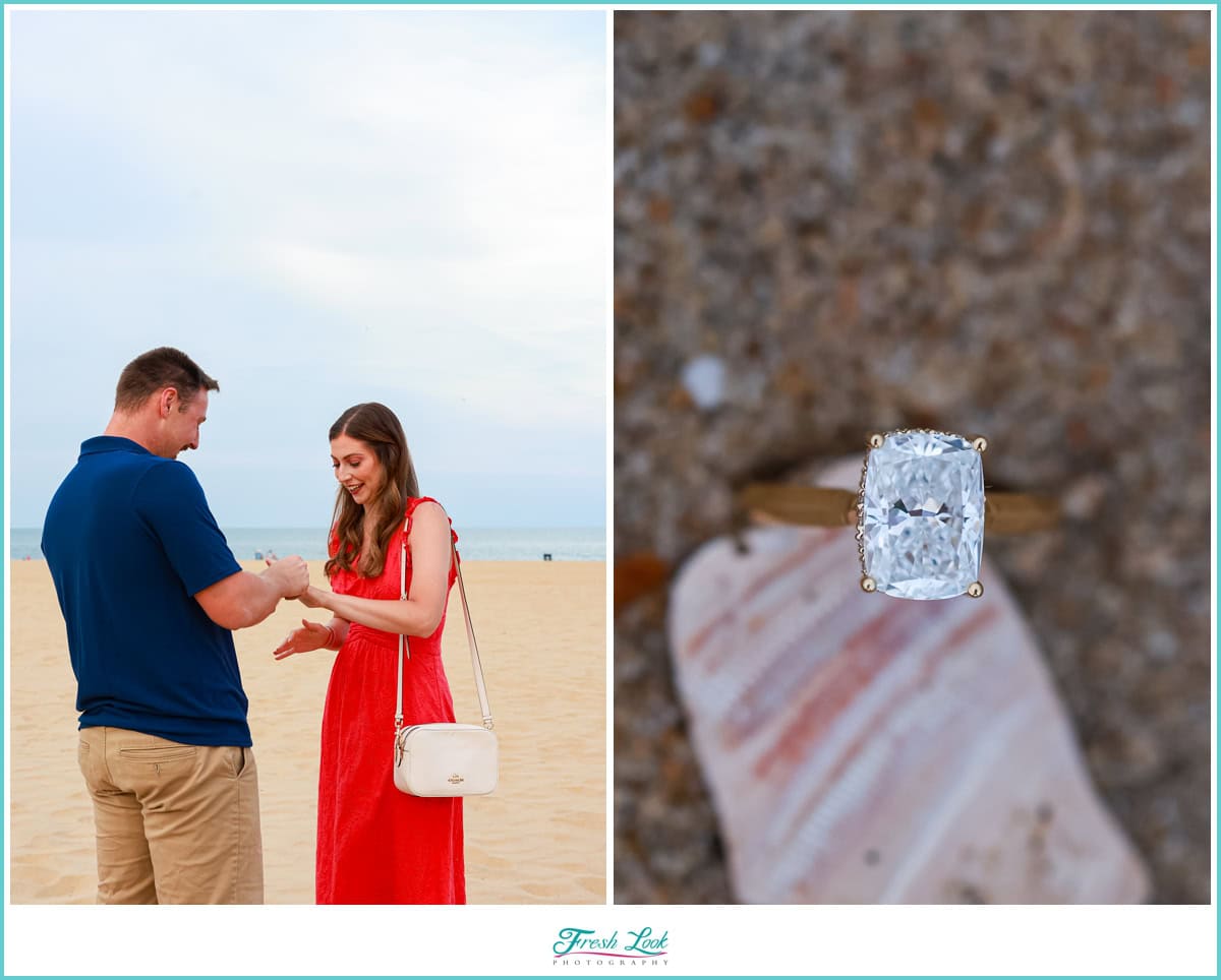 Fresh Look Photography_Proposal Photographer in Virginia Beach_0003 Surprise Proposal Beach Photoshoot