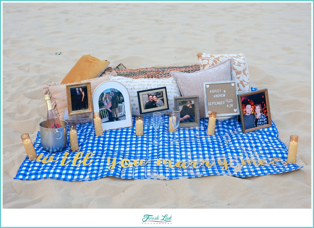 Fresh Look Photography_Proposal Photographer in Virginia Beach_0006 Beach Surprise Proposal