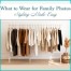 Outfit Ideas for Family Photos